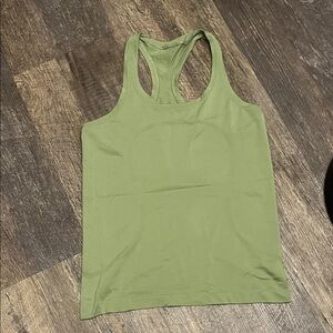 Lululemon Athletica Olive Green Racerback Tank
